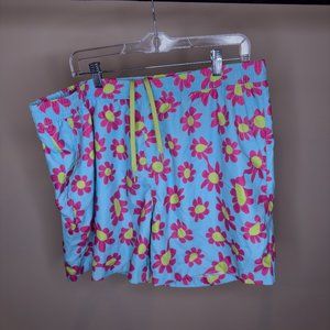Zumiez Vintage Flower Print Shorts - 2XL